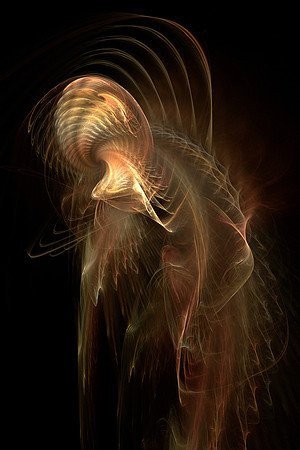 A Flame Fractal - Jellyfish