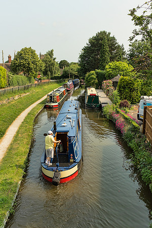 The Trent and Mersey Canal at Alrewas